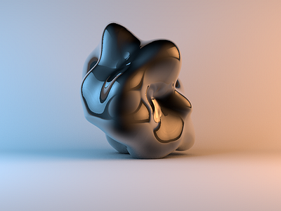 Blob 3d c4d cinema4d lighting lightingdesign