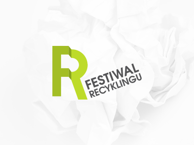 FR logo branding eco iza izabela kasza letter letters logo mark recycle symbol typography