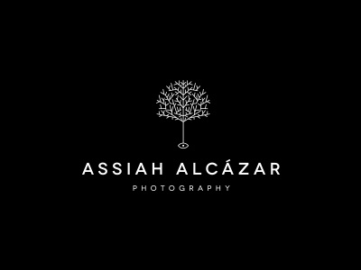 Assiah Álcazar Photography brand design graphic icon imagotipo photographer photography