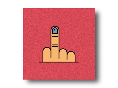 Fuck Monday! art vector finger graphic design hand icon icon set illustrator vector