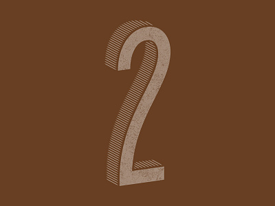 Day 29 / 36 Days of Type - 4th Edition 36daysoftype 36daysoftype04 number numerology texture type typeface