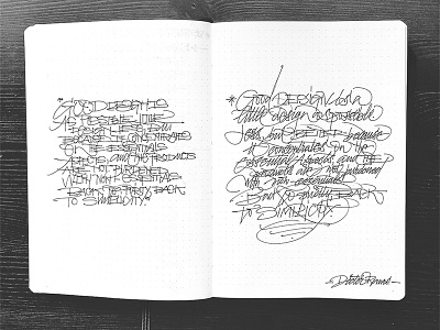 Fast Strokes - Sketchbook caligrafia calligraphy capitals ink letters sketchbook strokes