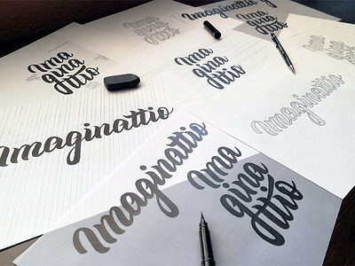 Branding sketches brand branding brush calligraphy identidad identity lettering marca