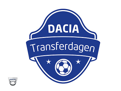 Dacia Transferdagen brand design game logo story transfer ui ux visual