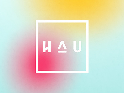 Hau logo design brand branding cocktail ice icon logo