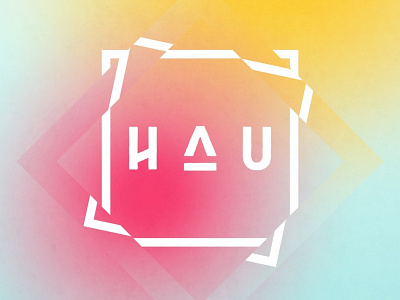 Rebound on the Hau logo. branding logo rebound