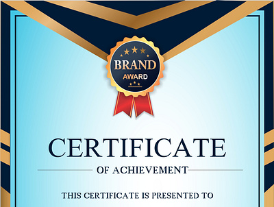 certificate design certificate design