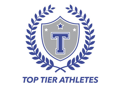 Top Tier Athletes athlete badge classic collegiate vintage