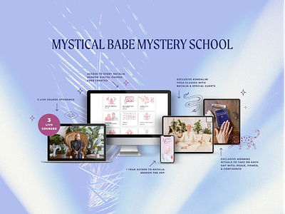 Mystical Babe Mystery School Glam Shot