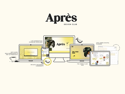 Apres Design Club - Community For Designers For Sales Page