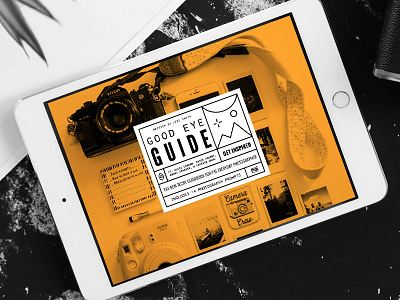Good Eye Guide digital design ebook editorial