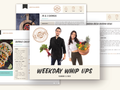 Weekday Whip Ups Cook book cook book
