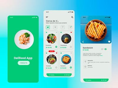 food-app app design figma mobile uiux