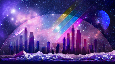 80sspace 80s future illustartion photoshop space