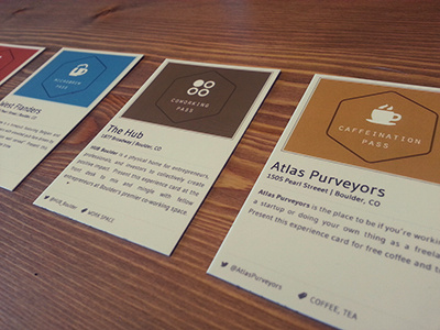 Pixel Space Experience Cards