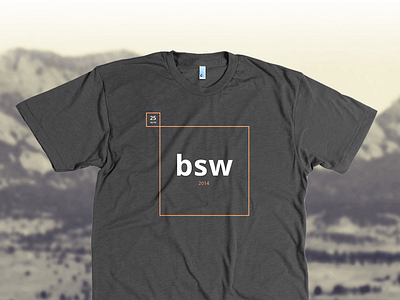 Boulder Startup Week 2014 t shirt