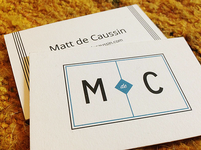 Matt de Caussin's Business Cards