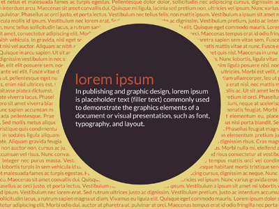 Lorem Ipsum Print