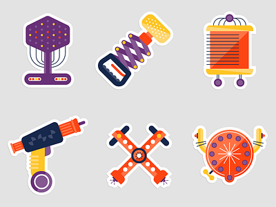 Spaceteam Tool Stickers