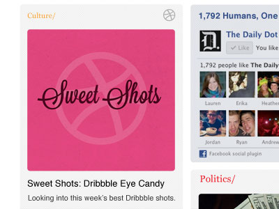 New dribbble column on Daily Dot!