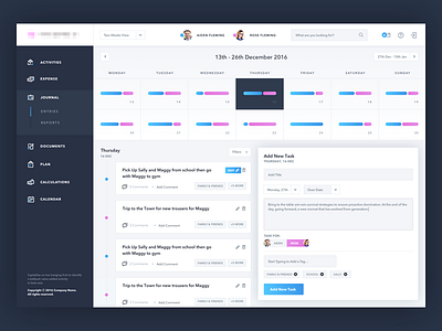 Journal Dashboard