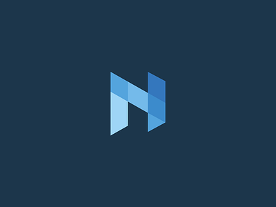 NuHomes (Brand Mark) app application brand branding icon identity logo typography ui ux