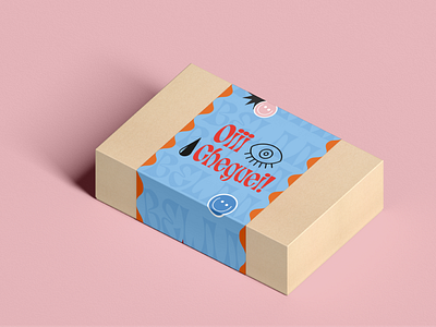 Belaaa bold box branding divertido e comerce identity branding paper box