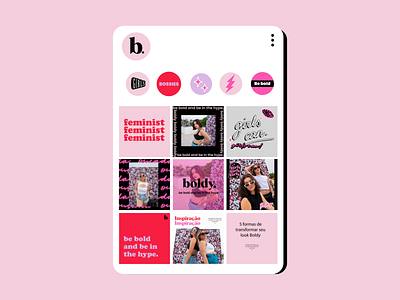 Boldy - Identidade Visual Templates Instagram aesthetics branding design identity branding instagram logo templatesdesign