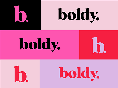 Boldy - Identidade Visual aesthetics branding design identity branding instagram logo templatesdesign