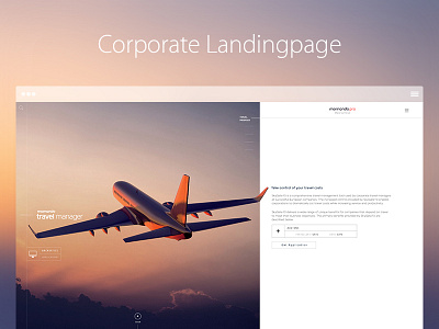 Corporate Landingpage