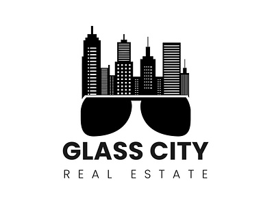 Glass City | Real Estate Logo