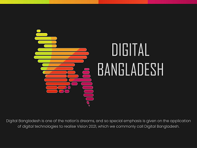 Digital Bangladesh bangladesh bangladesh logo bangladesh map branding colorful logo designer digital bangladesh digital bangladesh logo gredient illustrator logo logo design logo designer logo idea logo practice logos