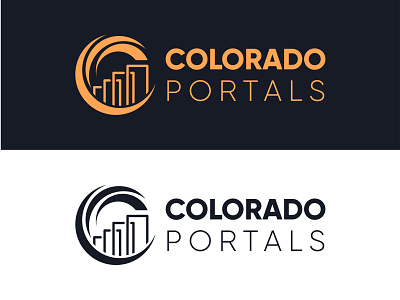 Colorado Portals | Minimal Logo agency logo colorado portal consultant logo consultant portal logo corporate logo custom logo illustrator logo logo design logo designer logo expert logo idea logo inspiration logo practice minimal logo minimalistic logo modern logo portal logo professional logo designer simple logo