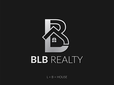 BLB Realty | Real Estate adobe illustrator b logo branding custom font logo custom logo design illustration l logo letter mark lettermark logo logo design minimal minimalist minimalistic modern logo real estate typography logo ui wordmark