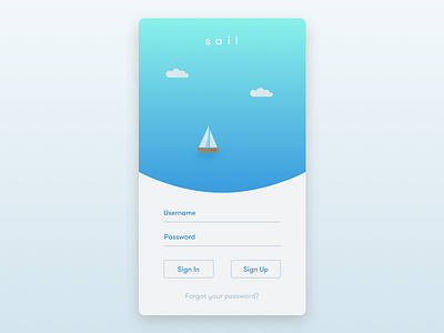 daily ui challenge #001 - sign up dailyui signup