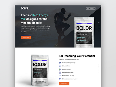 Boldr Landing Page