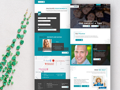 Carr Orthodontics_Landing Page