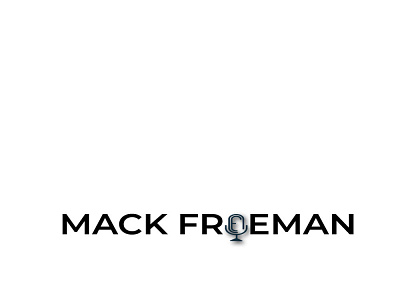 MACK FREEMAN(radio logo) branding design flat graphic design illustration illustrator logo minimal vector