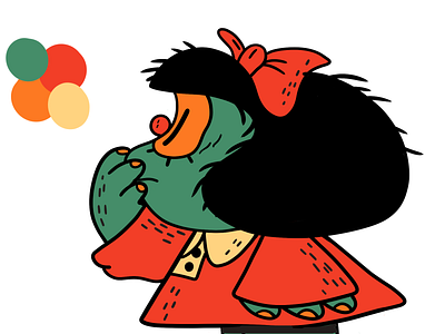 Mafalda 2 app design characterdesign design freelance illustration illustration art