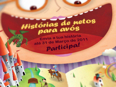 Stories from Grandchildren to Grandparents book childrens histories illustration jaimegrafick lisboa lisbon portugal textured vector