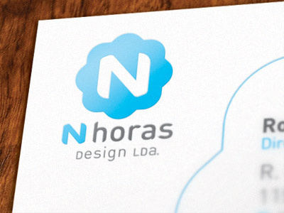 N Logo business card logo stationary