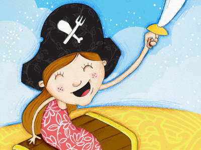 Pirate Girl girl illustration pirate