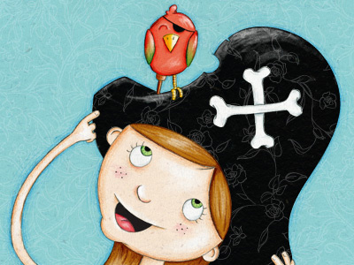 Pirate Girl 2 2 chilldrens book girl illustration pirate