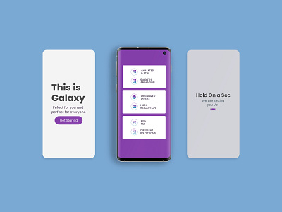 Animated Smartphone App Mockup