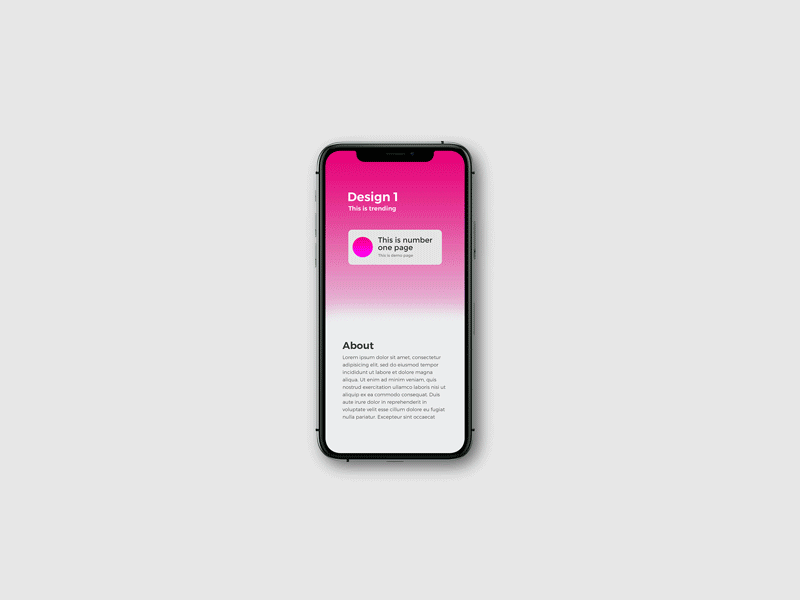 Animated iPhone 11 Pro App Mockup animated app clean gif mockup ios iphone 11 iphone 11 pro live mockup modern photo realistic premium presentation professional psd