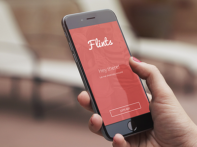 Flints - Onboarding app flints ios mobile onboarding welcome