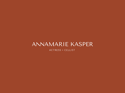 Annamarie Kasper Branding