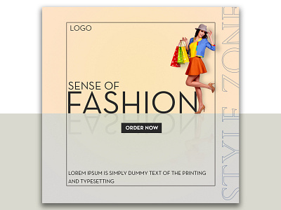 Social Media Banner Design | Fashion Banner Ad Design