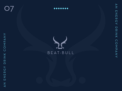 Beat-Bull Energy Drink logo design 3d animation branding energy logo design flat logo graphic design graphics design logo logo design minimal logo motion graphics vector logo