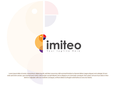 Imiteo Logo Design || Branding Logo Design brand logo design branding design flat graphic design graphics logo illustration logo minimal ui ux vector vector logo design